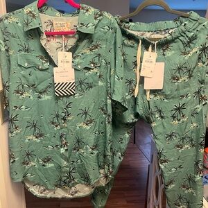 Sandrine Rose, top and bottom set